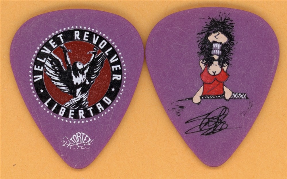 Velvet Revolver Slash Guns N Roses Vintage Guitar Pick - 2008 Libertad Tour