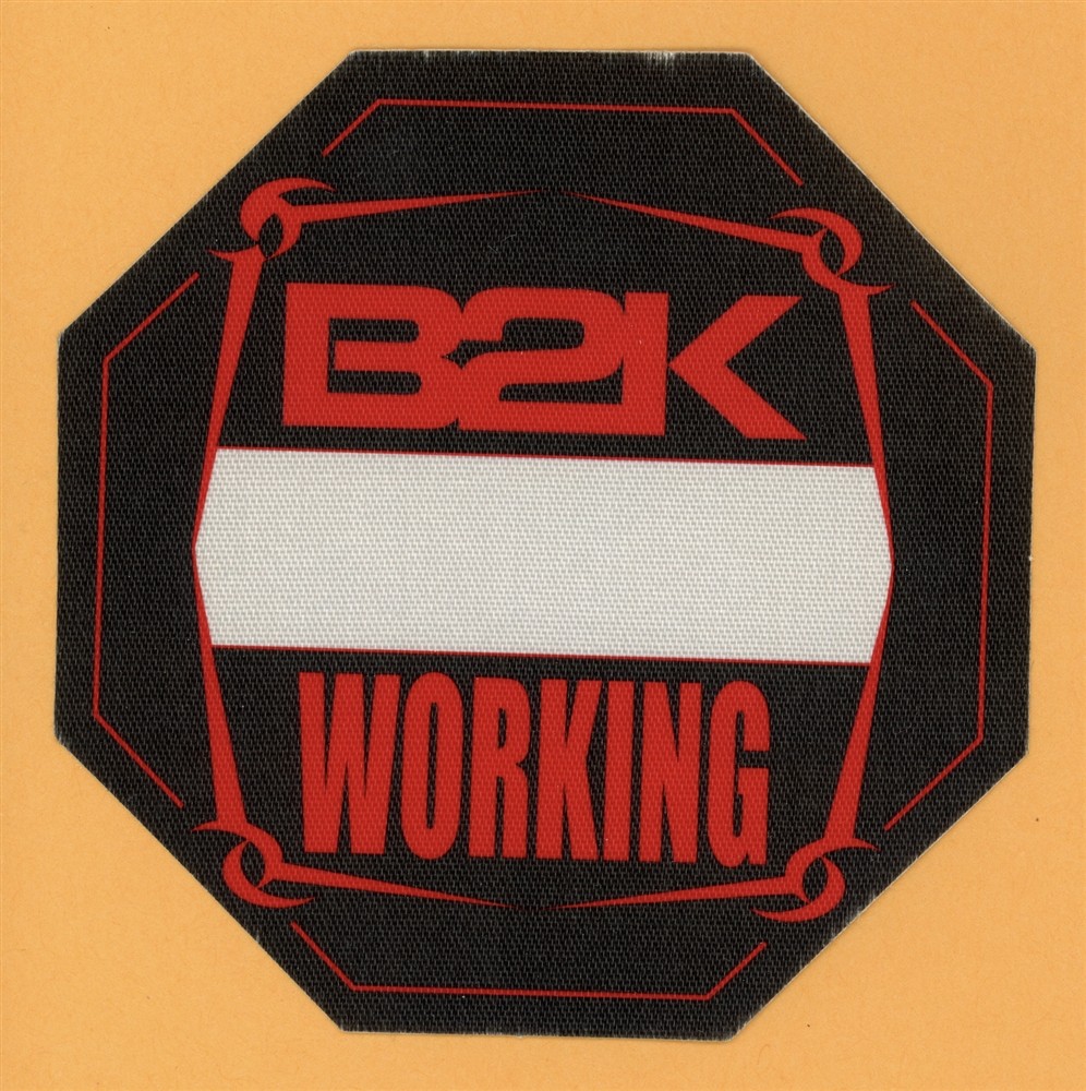 B2K 2002 Concert Tour WORKING Backstage Pass