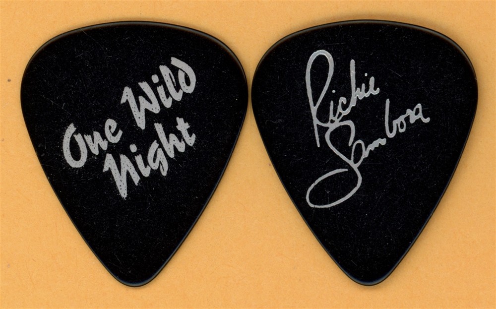 Bon Jovi Richie Sambora One Wild Night Vintage Guitar Pick - 2001 Crush Tour