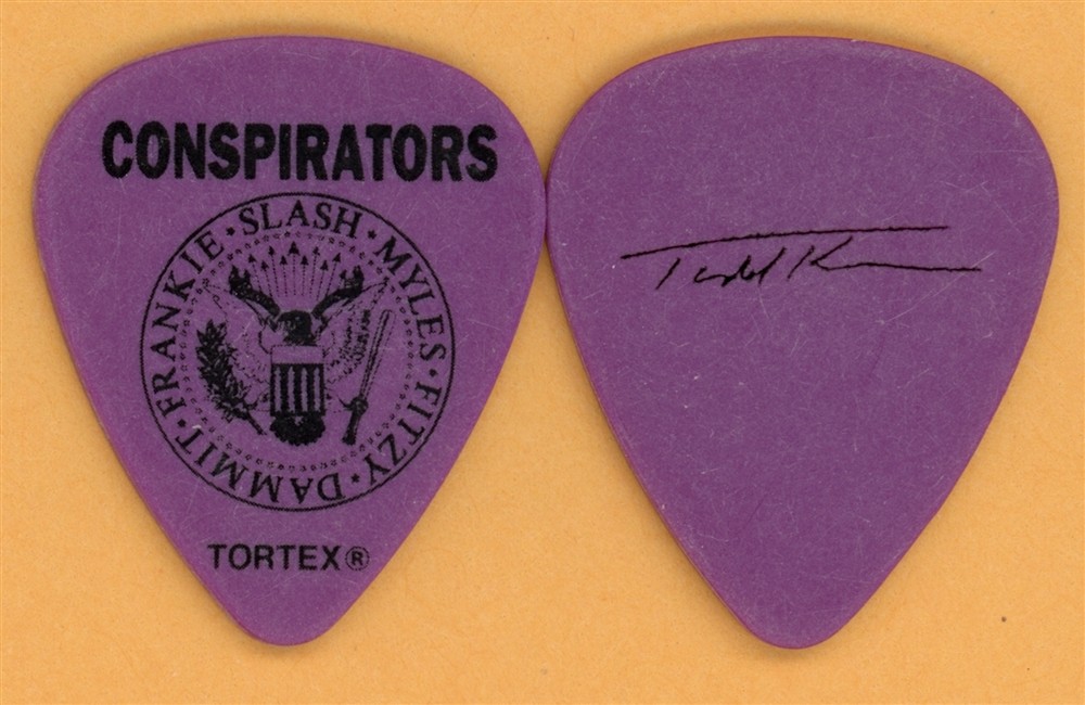 Slash & the Conspirators Todd Kerns Guitar Pick - 2012 Apocalyptic Love Tour