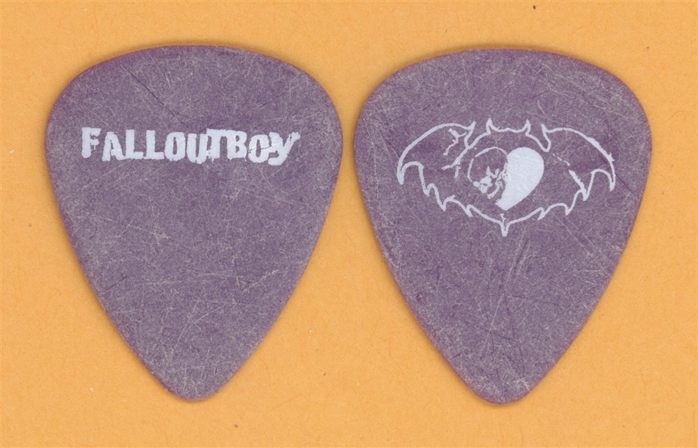 Fall Out Boy Pete Wentz Vintage Guitar Pick - 2005 From Under the Cork Tree Tour
