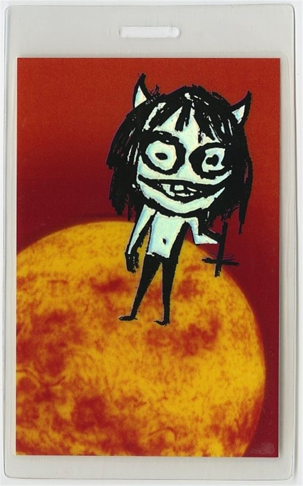 Ozzy Osbourne 1996 Ozzmosis Concert Tour Laminated Backstage Pass