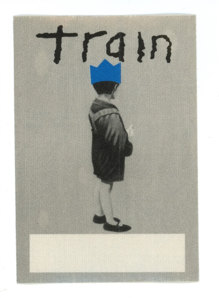 Train (Blue Crown) concert tour All Access Backstage Pass