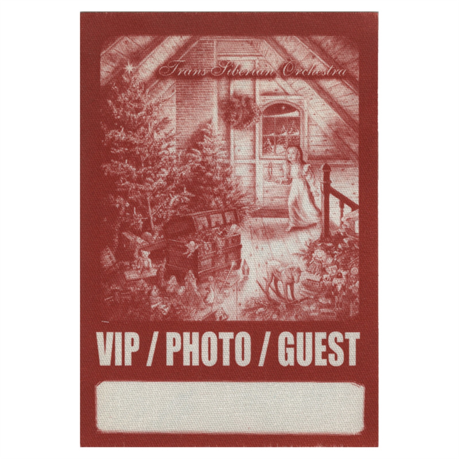 Trans Siberian Orchestra 1998 Christmas Attic Concert Tour VIP Backstage Pass