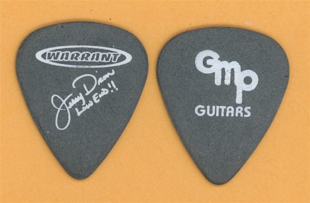Warrant Jerry Dixon GMP Vintage Guitar Pick - 2002 Influenceconcert Tour