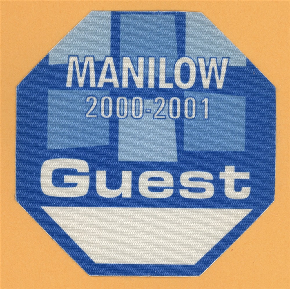 Barry Manilow 1999 LIVE Concert Tour GUEST Backstage Pass