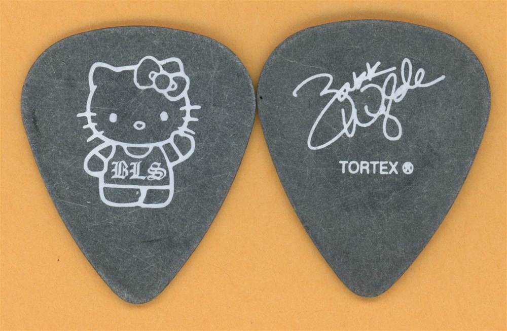 Black Label Society Zakk Wylde Vintage Guitar Pick - 2006 Shot To Hell Tour