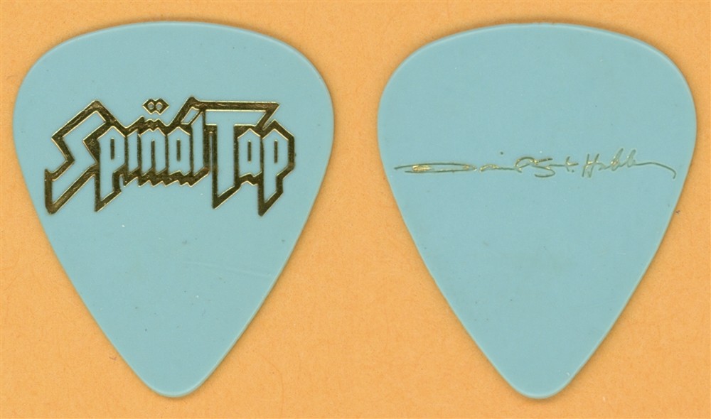 Spinal Tap David St. Hubbins Vintage Guitar Pick - 1992 This Is Spinal Tap Tour