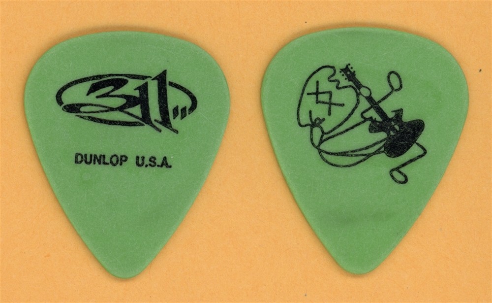 311 Tim Mahoney Vintage Guitar Pick - 2001 From Chaos Tour