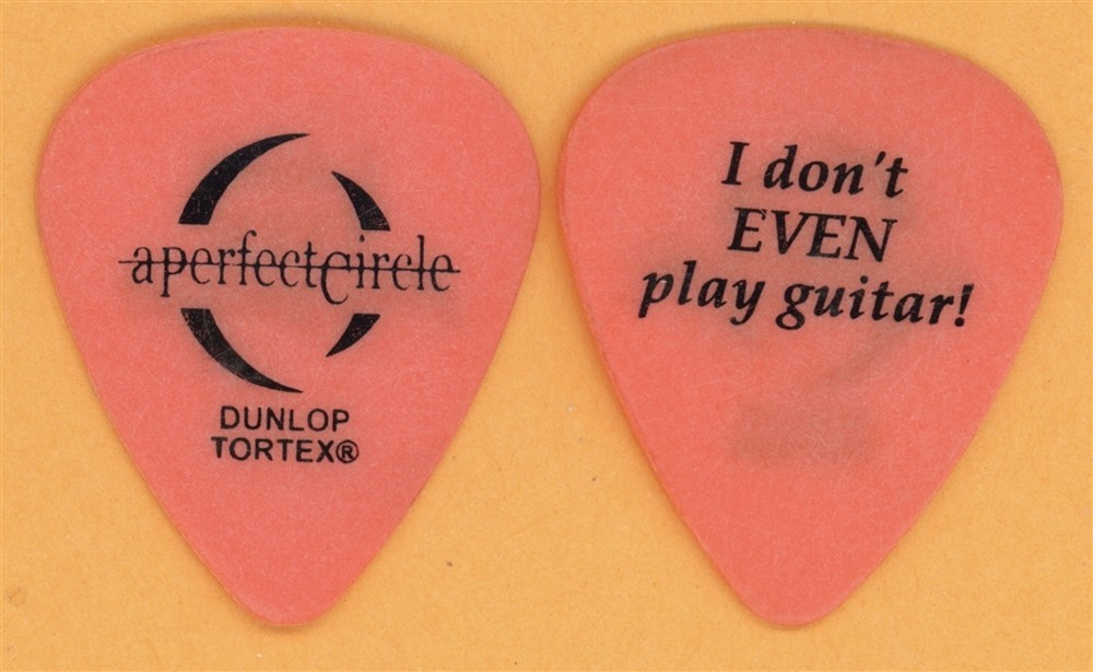 A Perfect Circle Maynard James Keenan Vintage Guitar Pick - 2004 Emotive Tour