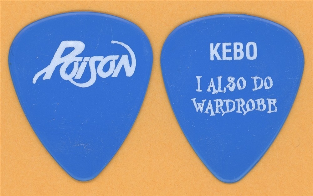 Poison Kebo Vintage Guitar Pick - 2006 20th Anniversary Tour