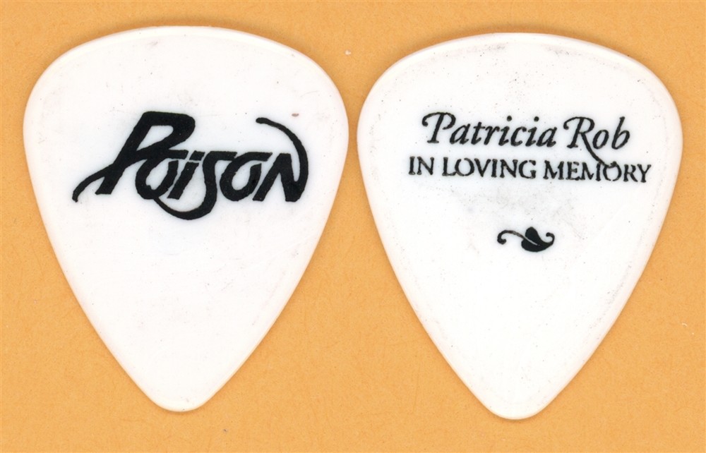 Poison Patricia Rob Vintage Guitar Pick - 2006 20th Anniversary Tour