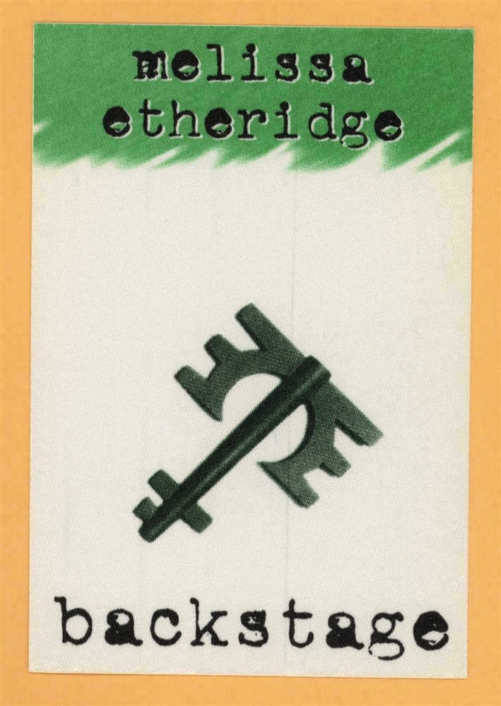 Melissa Etheridge 1995 Your Little Secret Concert Tour Backstage Pass