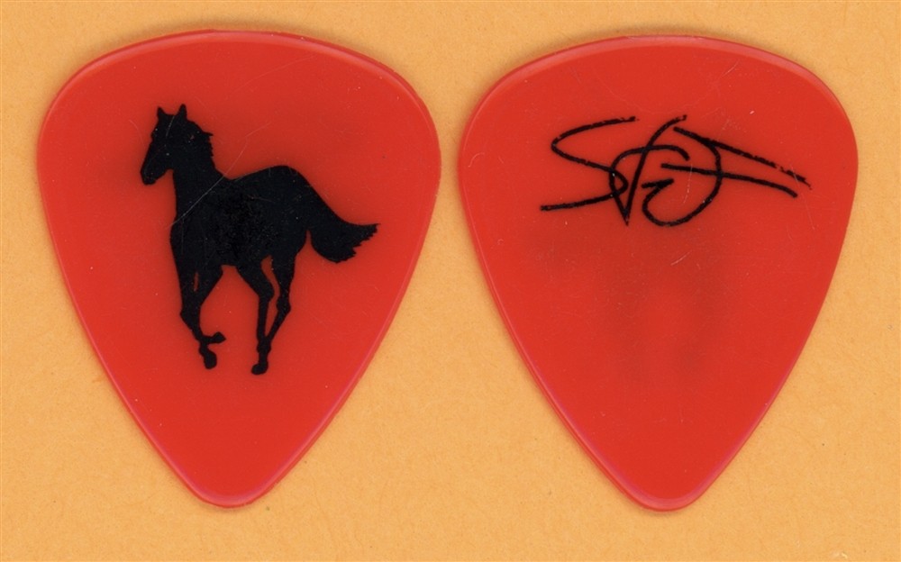 Deftones Stephen Carpenter Vintage Guitar Pick - 2000 White Pony Tour