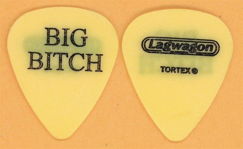 Lagwagon Chris 'Big Bitch' Flippin Vintage Guitar Pick - 2005 Resolve Tour