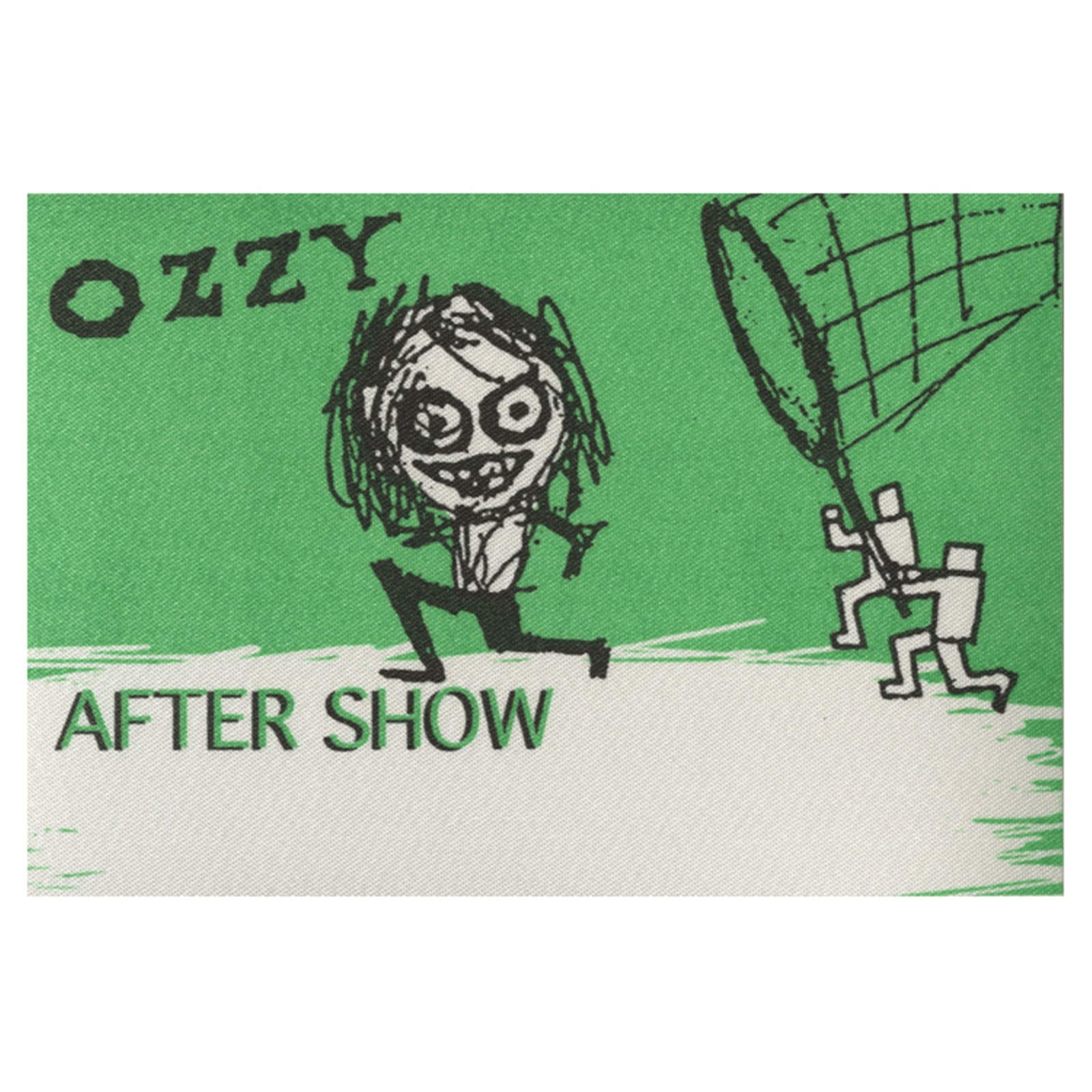 Ozzy Osbourne 1995 Ozzmosis Concert Tour After Show Backstage Pass