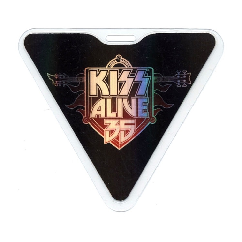 KISS 2008 Alive 35 Concert Tour Guest Laminated Backstage Pass