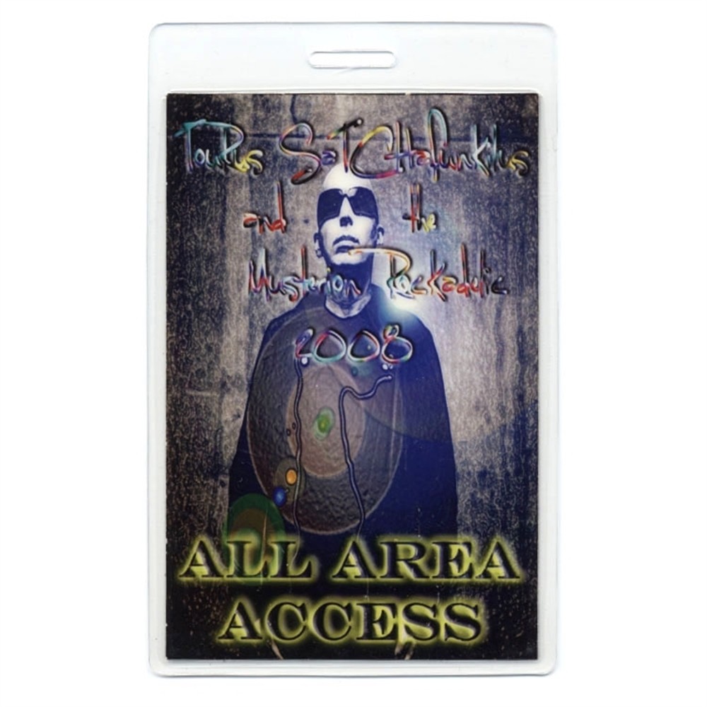 Joe Satriani 2008 Laminate Backstage Pass Professor Satchifunkilus Tour