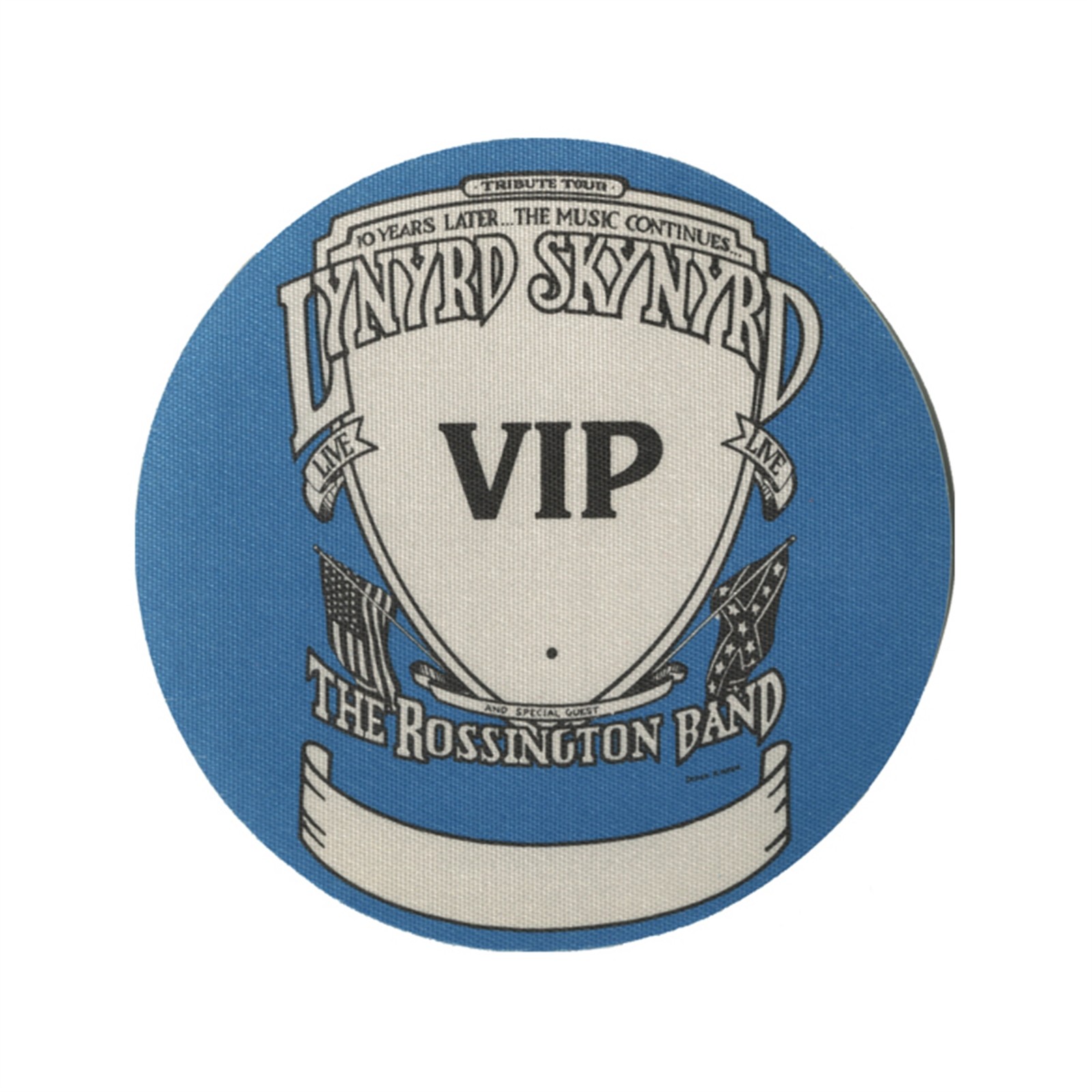 Lynyrd Skynyrd 1987 Tribute Concert Tour VIP Backstage Pass