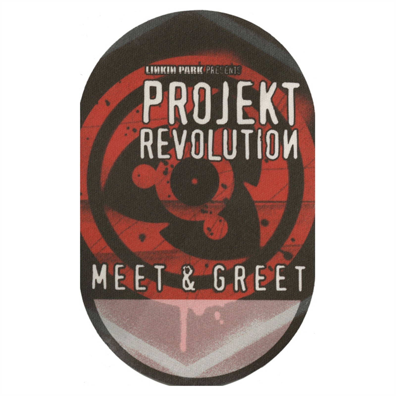 Linkin Park 2002 Projekt Revolution Concert Tour Meet & Greet Backstage Pass