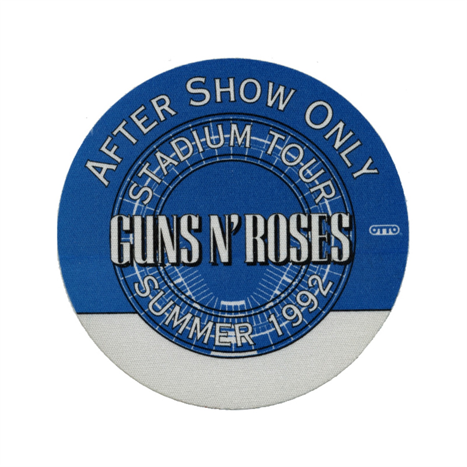 Guns N Roses 1992 Use Your Illusion Concert Tour Aftershow Backstage Pass