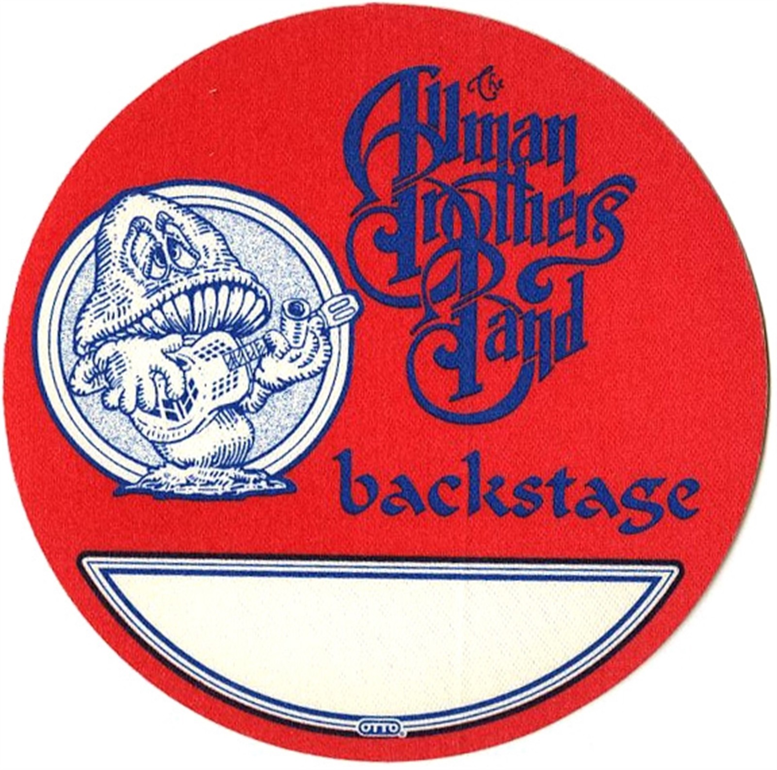 Allman Brothers 1994 Where It All Begins Concert Tour Backstage Pass