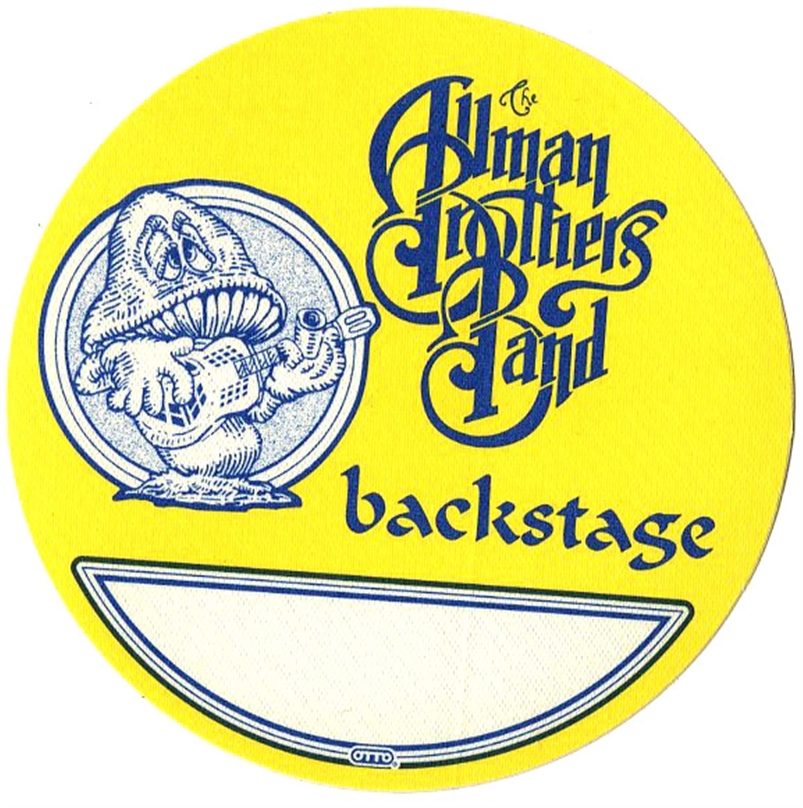 Allman Brothers 1994 Where It All Begins Concert Tour Backstage Pass