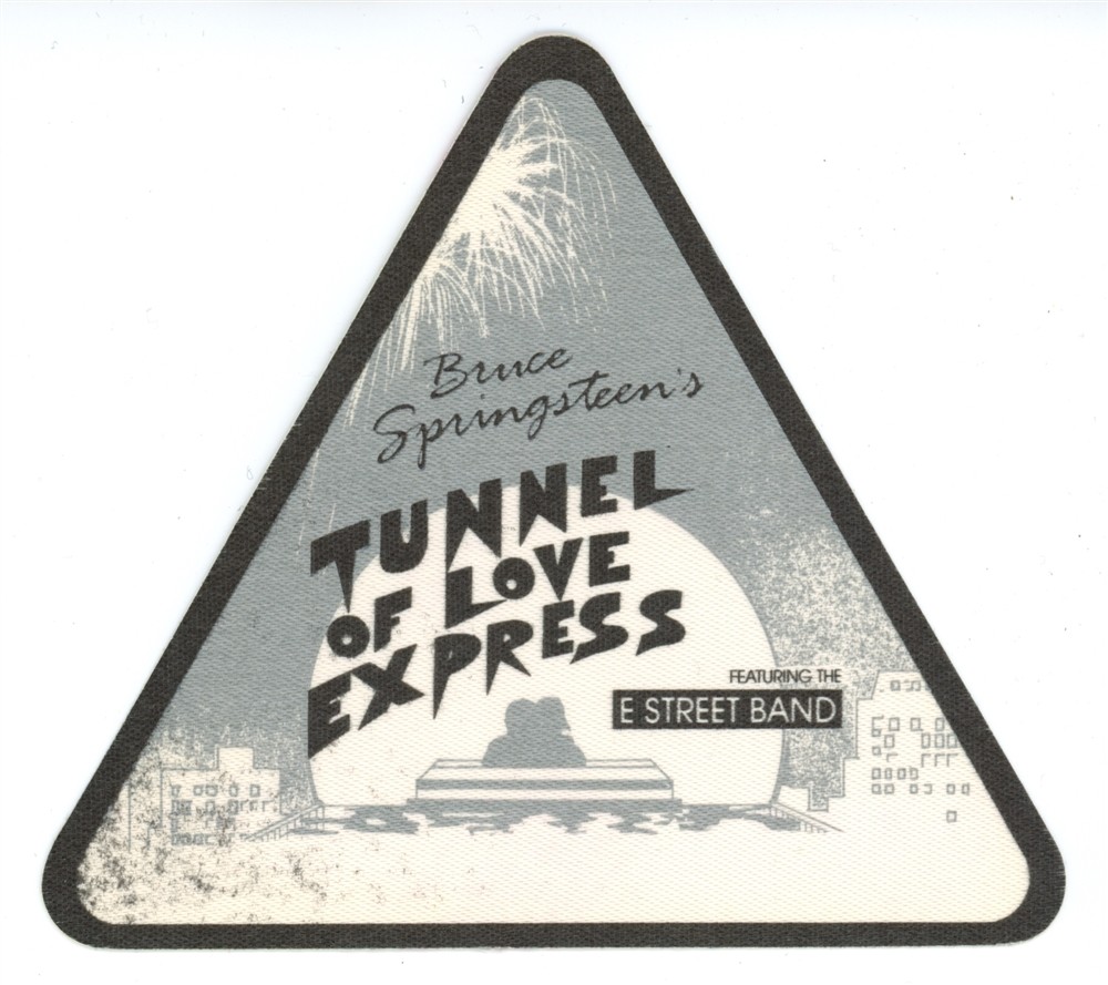 Bruce Springsteen 1988 Tunnel Of Love Concert Tour After Show Backstage Pass