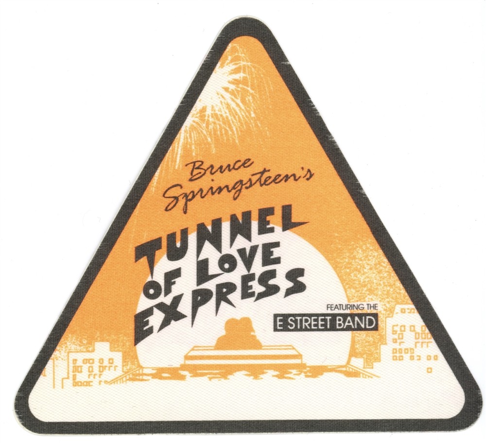 Bruce Springsteen 1988 Tunnel Of Love Concert Tour After Show Backstage Pass