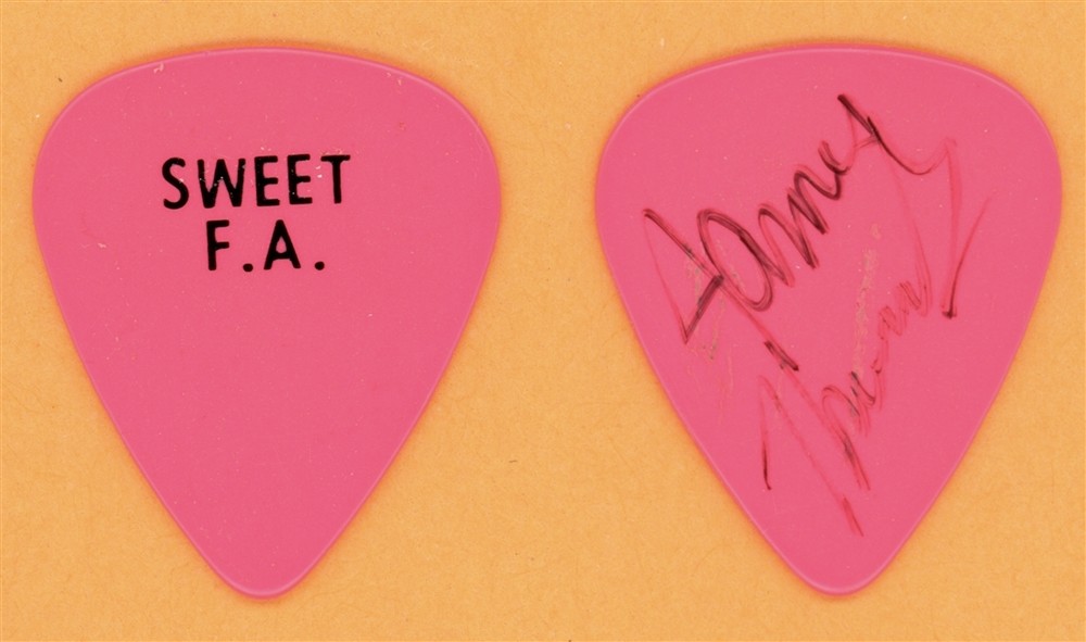 Sweet F.A. Vintage Tour Guitar Pick - Autographed