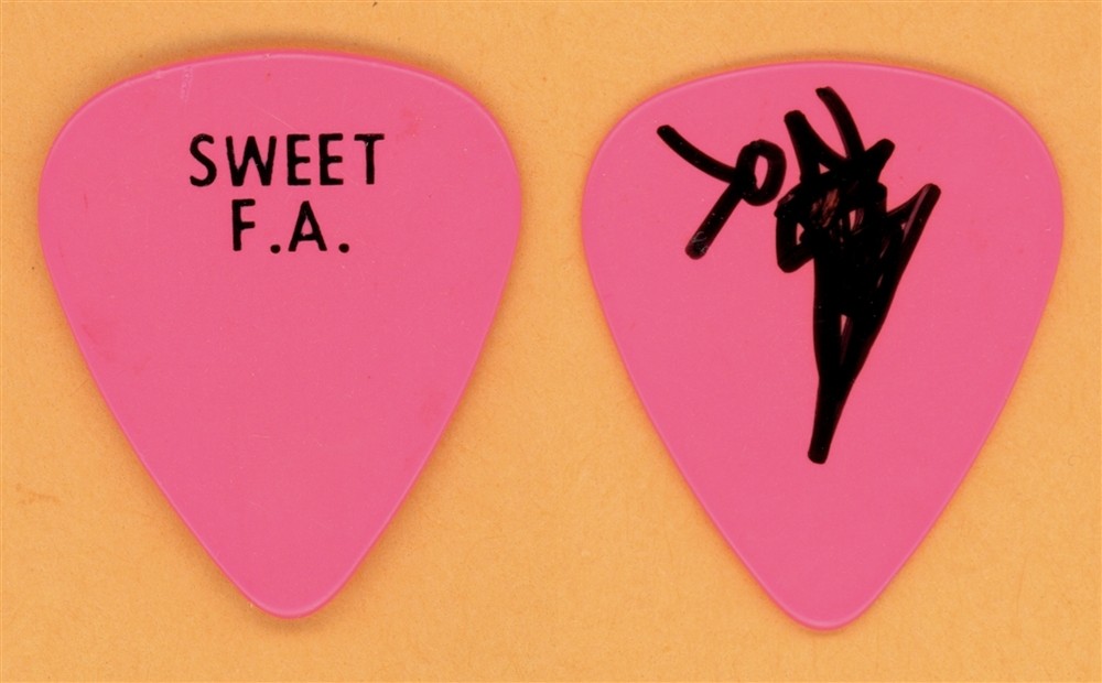 Sweet F.A. Vintage Tour Guitar Pick - Autographed