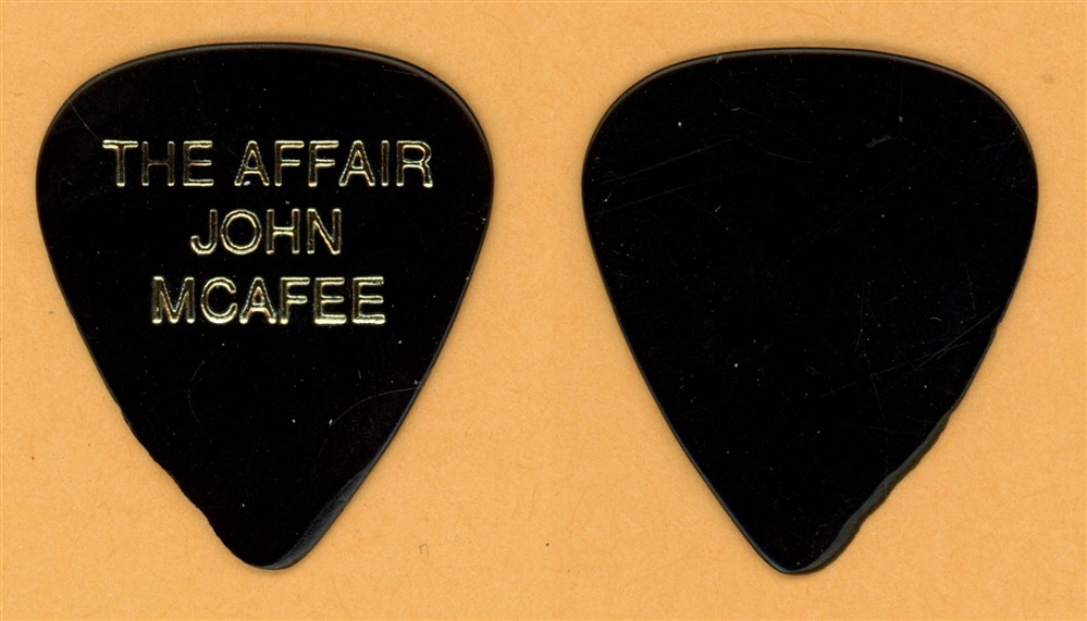 The Affair John Mcaffee Vintage Tour Guitar Pick