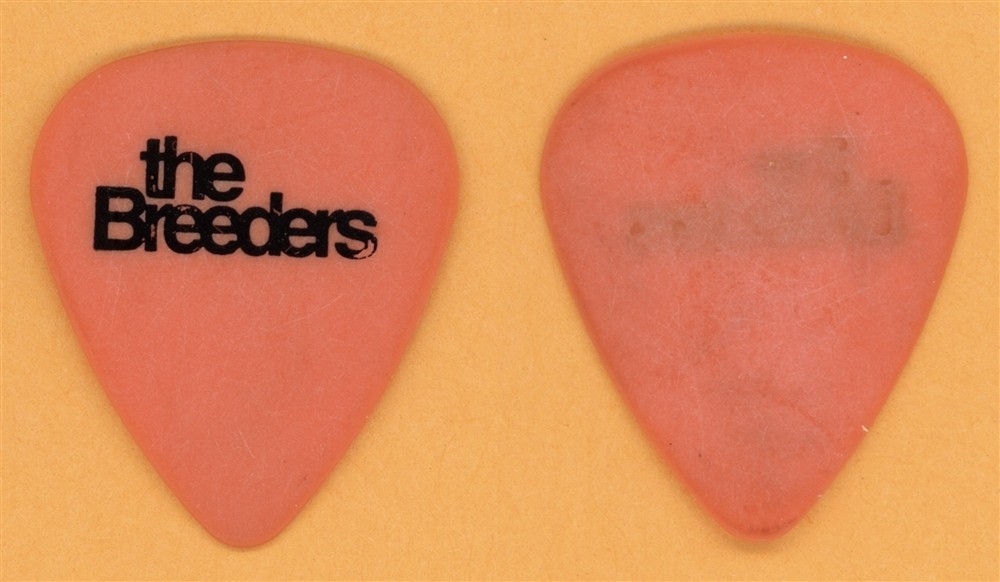 The Breeders Vintage Tour Guitar Pick