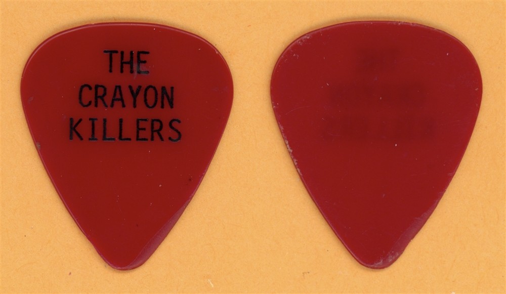 The Crayon Killers Vintage Tour Guitar Pick
