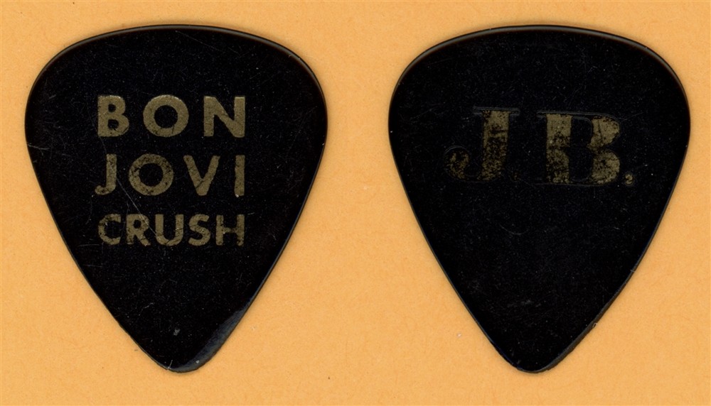 Bon Jovi JBJ Vintage Tour Guitar Pick - 2000 Crush Tour - Stage Used