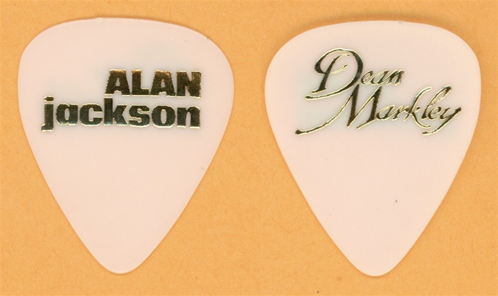 Alan Jackson Vintage Guitar Pick - 1991 Don't Rock The Jukebox Tour