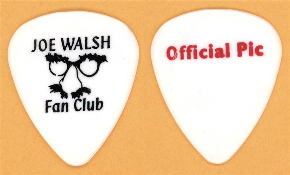 Eagles Joe Walsh Vintage Tour Guitar Pick - Official Fan Club