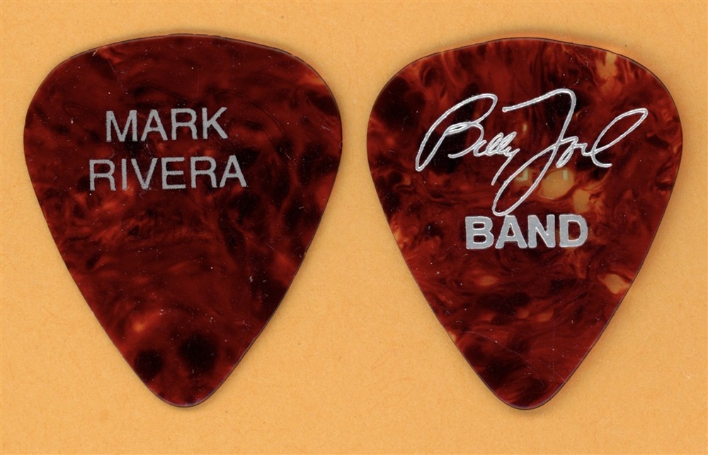 Billy Joel Mark Rivera Vintage Guitar Pick - 1999 Tour