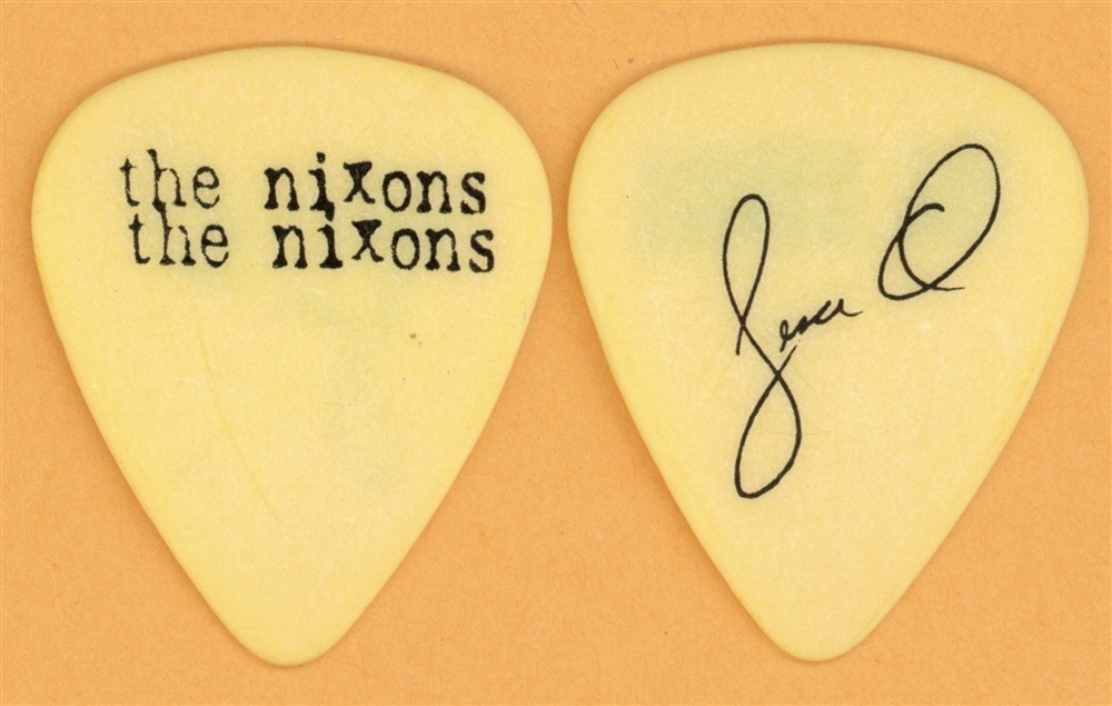 The Nixons Jesse Davis Vintage Guitar Pick - 1995 Forma Tour