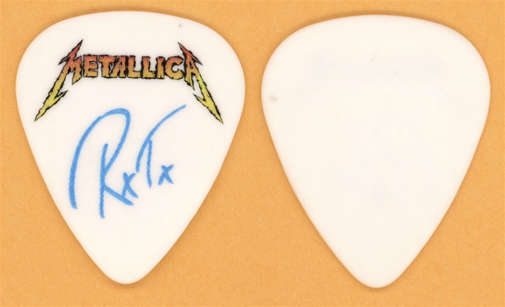 Metallica Robert Trujillo Guitar Pick - 2008 Death Magnetica Tour - Misprint