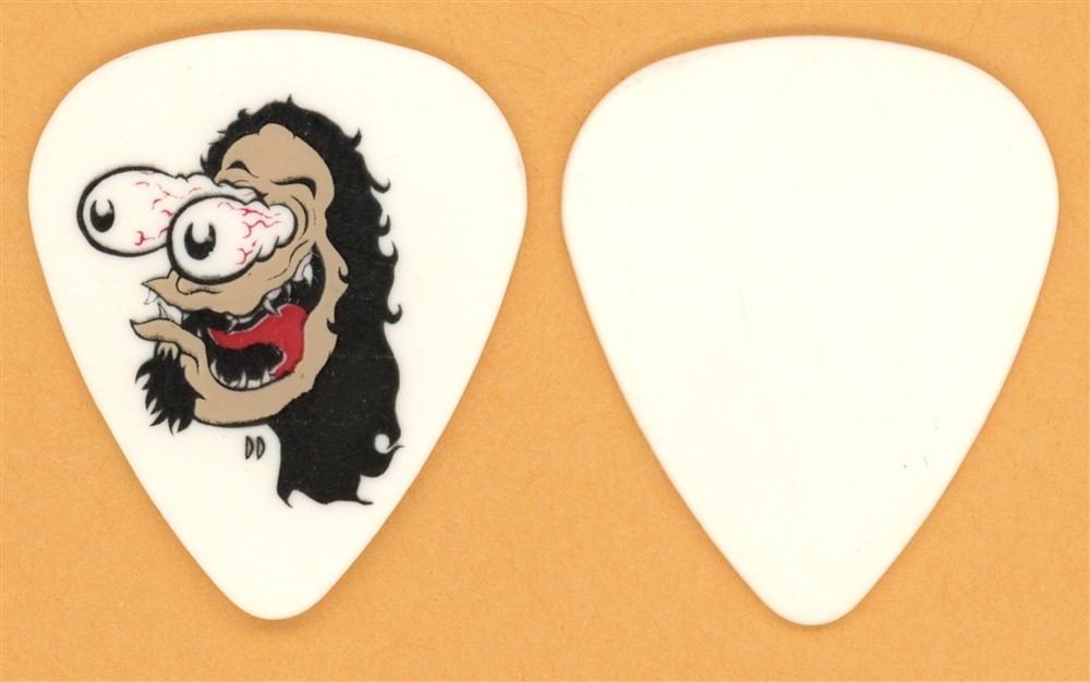Metallica Kirk Hammett Red Tongue Guitar Pick - 2004 St Anger Tour - Misprint