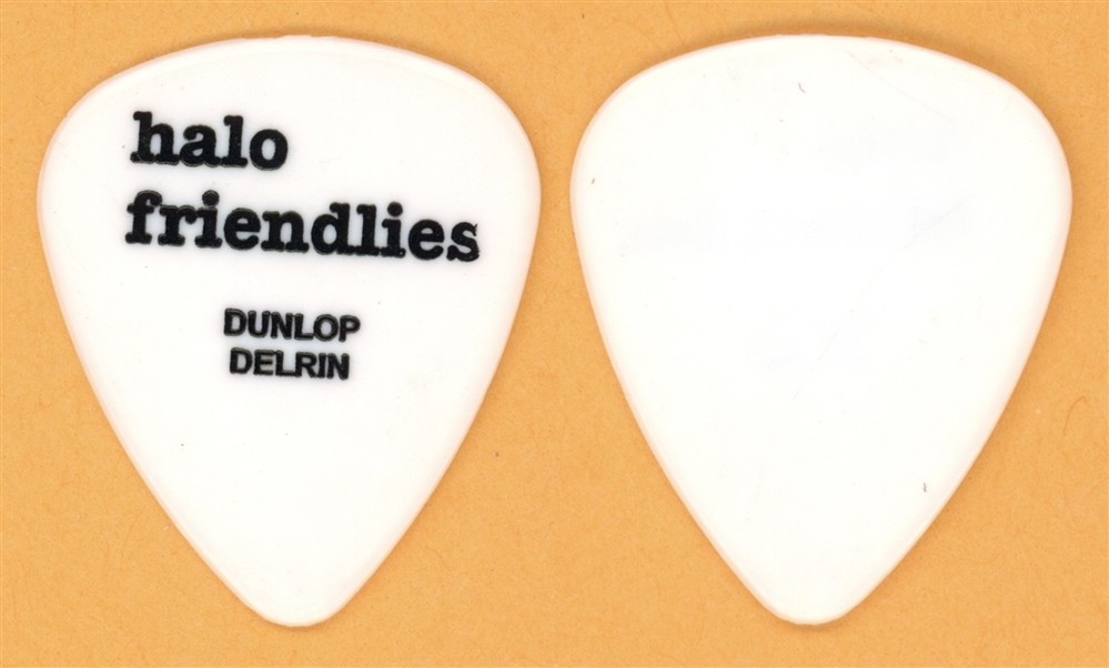 Halo Friendlies Judita Wignall Vintage Guitar Pick - 2003 US Tour - Misprint