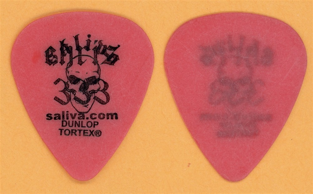 Saliva Chris Dibaldo Vintage Guitar Pick - Back Into Your Syster Tour - Misprint