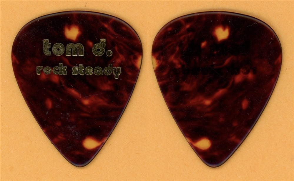 No Doubt Tom Dumont Vintage Guitar Pick - 2001 Rock Steady Tour - Misprint