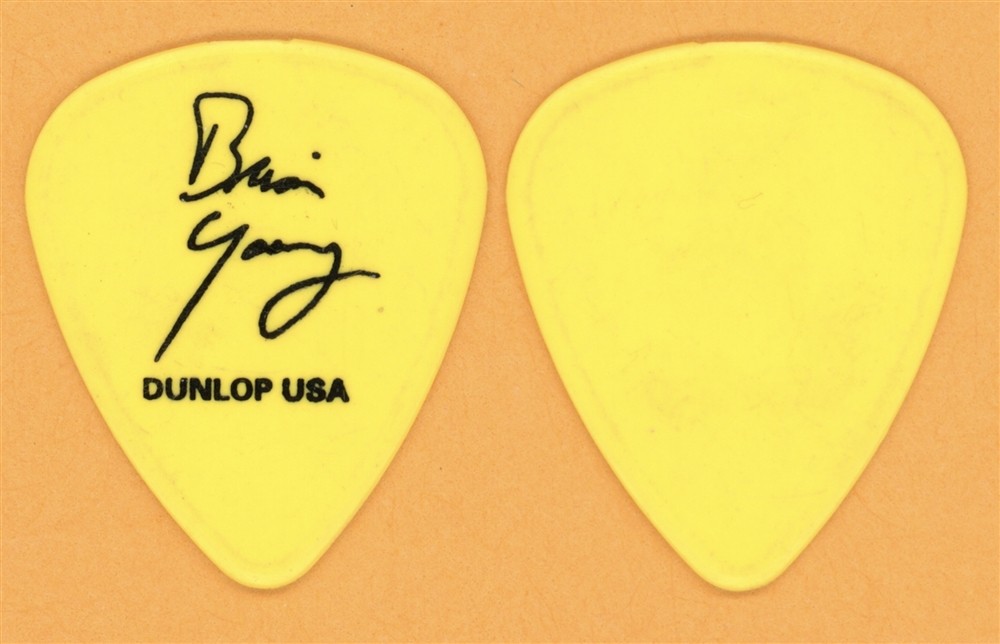 David Lee Roth Brian Young Van Halen Vintage Guitar Pick - 1999 Tour - Misprint