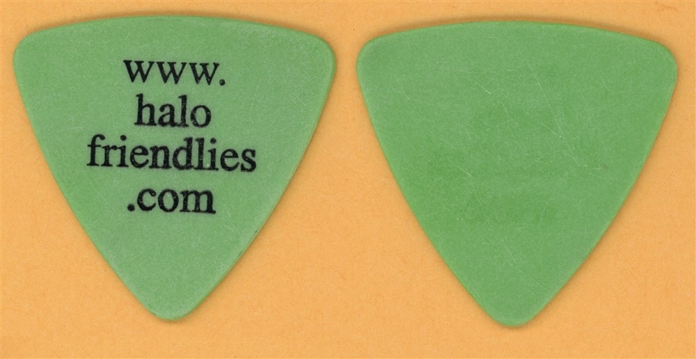 Halo Friendlies Ginger Reyes Vintage Guitar Pick - 2003 US Tour - Misprint