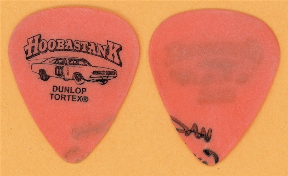 Hoobastank Dan Estrin Vintage Guitar Pick - 2003 The Reason Tour - Misprint