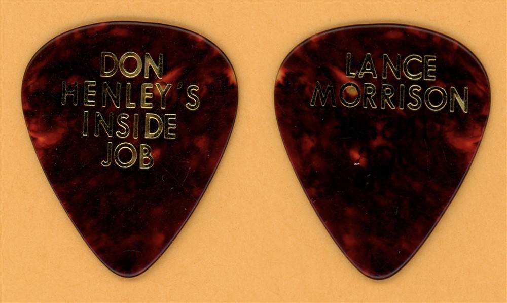 The Eagles Lance Morrison Vintage Guitar Pick - 2000 Inside Job Tour