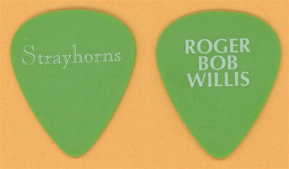 Strayhorns Roger Bob Willis Vintage Tour Guitar Pick