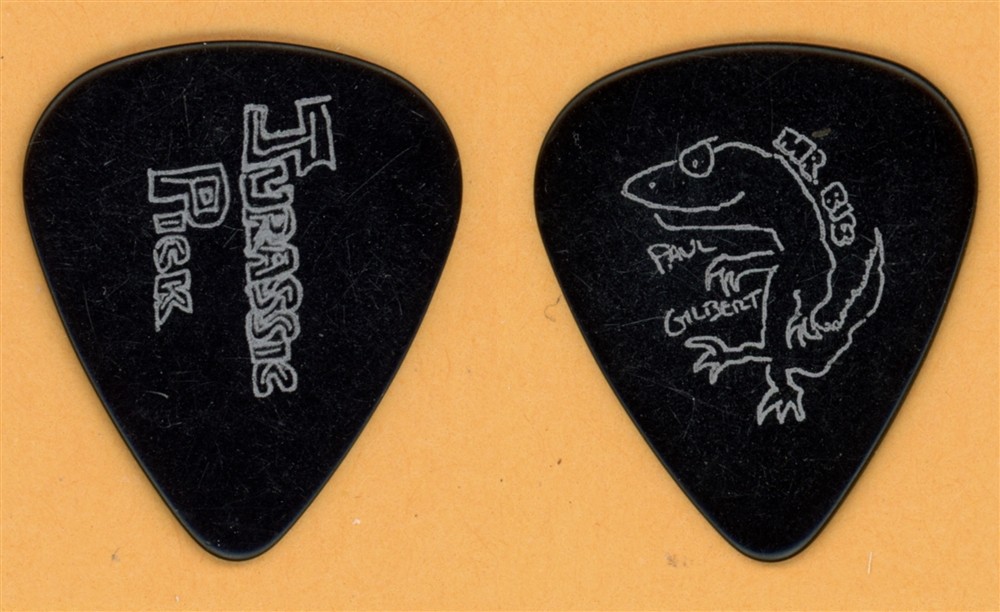 Mr. Big Paul Gilbert Jurassic Vintage Guitar Pick - 1993 Lean Into It Tour
